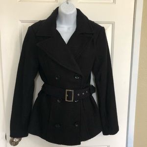 Black coat
